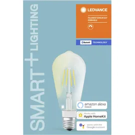 LEDVANCE LED Leuchtmittel Smart+ BT CLA Edison 50 Edisonform, E 27 - 5,5 W