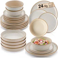 sänger geschirr Rio Tafelservice 24-tlg. creme beige