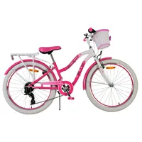 Volare Lovely 24" RH 33.5 cm rosa 7-Gang Handbremsen