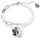 Swarovski Swan Armband, Schwarz Silber 5705720 Größe 15,5-20,5 cm