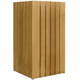 Andrewex Quadra Pflanzkasten 34 x 34 x 50 cm Braun