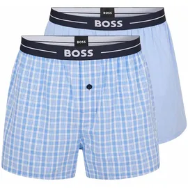 Boss Herren Pyjama-Shorts Boxer, EW 2er-Pack,