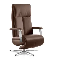 Segmüller Werkstätten Sessel Comforte Uno Anzio B4 Leder Braun