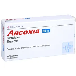 Arcoxia 60 mg Filmtabletten 50 St