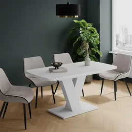 Vicco Fenaro 120 x 77,4 x 80 cm ausziehbar weiß