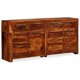 vidaXL Sideboard Massivholz Palisander 160x35x75 cm