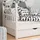 VitaliSpa Hausbett Design 90 x 200 cm Kiefer massiv weiß