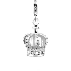 Nenalina Kronen Symbol Anhänger König Royal 925 Silber OneSize Damen 