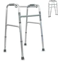 Mobiclinic Modell columna Gehhilfe Schmal Höhenverstellbar Silber