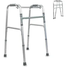 Mobiclinic Modell columna Gehhilfe Schmal Höhenverstellbar Silber