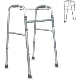 Mobiclinic Modell columna Gehhilfe Schmal Höhenverstellbar Silber