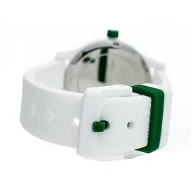 Lacoste Analog Quarzuhr Kinder Kollektion LACOSTE.12.12 Kids mit Weisses Silikonarmband - 2030003