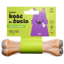 AZANKI Hundeknochen mit Insekten und Kokosnuss M/L 17cm