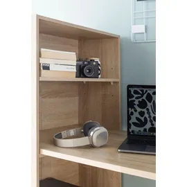 FineBuy Schreibtisch Sonoma Grau
