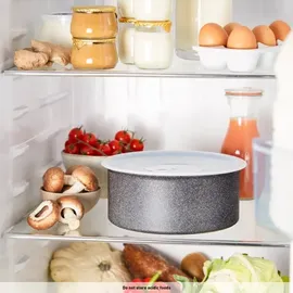 Tefal - Set mit kleinen Töpfen 4 Stk. INGENIO NATURAL FORCE - Schwarz