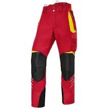 Kübler Schnittschutzhose FOREST PSA 3 rot/warngelb