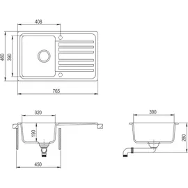 vidaXL 141670 grau