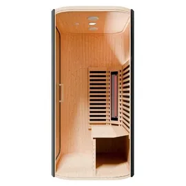 Swedheat Konrad Infrarotkabine 1 Personen Hemlock Schwarz