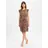 Zero Minikleid mit Gürtel Beige/Braun 44
