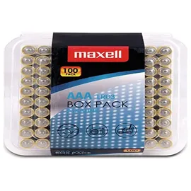 Maxell Alkaline Batterie Box Pack 100er Pack)