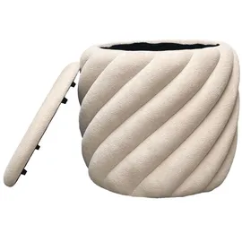 lookway Pouf 42 x 41 x 42 cm Beige