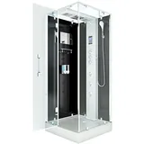 AcquaVapore Duschkabine Komplettdusche Fertigdusche Dusche 80x80 cm ohne 2K Scheiben Versiegelung
