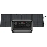 ECOFLOW RIVER 3 Plus Tragbare Powerstation & 110 W Solarpanel, 286 Wh LFP Batterie