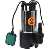Flo Schmutzwasser-Tauchpumpe 900W 16000 l/h Inox mit Schwimmschalter