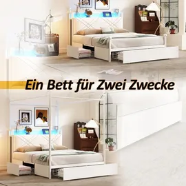 stilvora 140 x 190 cm Weiß