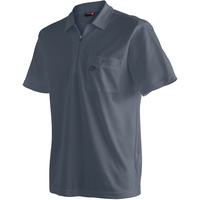 Maier Sports Herren Polo-Shirt Arwin 2.0, Kurzarm piqué Polohemd, Graphite, S