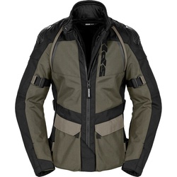Spidi RW H2Out Damen Motorrad Textiljacke, schwarz-grün, Größe S