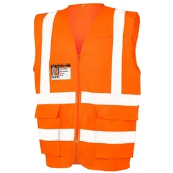 Result Executive Cool Mesh Safety Vest - fluorescent orange - M