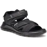 ECCO Herren Exowrap Flat Sandal, Schwarz(Black/Black), 44 EU