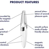 Satisfyer Twirling Delight, 17 cm, weiß