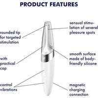 Satisfyer Twirling Delight, 17 cm, weiß