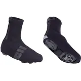 BBB Cycling Fahrrad Überschuhe Herren und Damen | Winter Schuhüberzieher Windfest Kälteschutz Thermo Neopren Uberschuhe für Rennrad MTB | HeavyDuty OSS BWS-02B Schwarz 45/46