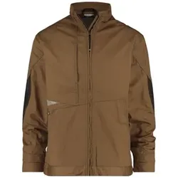 Atom Arbeitsjacke, Größe 4XL, LEHMBRAUN/ANTHRAZITGRAU - lehmbraun/anthrazitgrau - 4XL