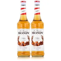 Monin Sirup Praline 700ml - Kaffeesirup Cocktailsirup (2er Pack)