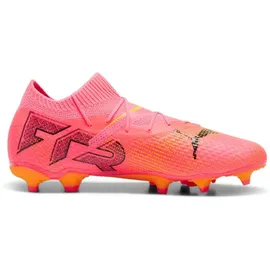 Puma Future 7 Pro FG/AG puma black/sunset glow/sun stream 44