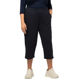 Ulla Popken 7/8 Hose Damen Blau 46/48