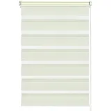 GARDINIA Doppelrollo Easyfix 90 x 220 cm Creme