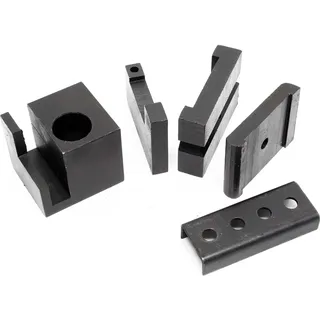 Wiltec Universal Winkelbieger 18 mm Stärke und 20 mm Höhe, Biegemaschine Biegegerät mit Skala und Anschlag, Winkelbiegemaschine manuell