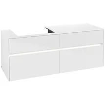 Villeroy & Boch Waschtischunterschrank Collaro C085B0, 1400x548x500mm, mit Beleuchtung C085B0DH