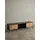 KADIMA DESIGN V-Muster TV-Lowboard 163x40x45 cm Schwarz Metall/Spanplatte