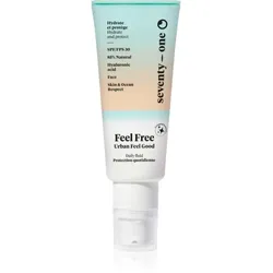 SeventyOne Feel Free SPF30 Sonnencreme gegen Hautalterung mit feuchtigkeitsspendender Wirkung SPF 30 40 ml