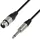 Adam Hall Cables Mikrofonkabel REAN XLR female auf 6,3 mm Klinke mono 6m (4 STAR MFP 0600)