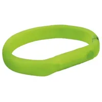 Trixie Flash Leuchthalsband Grün L-XL 70cm/18mm