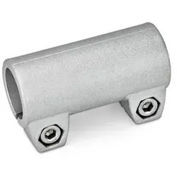 242-B20-B20-2-BL Muffen-Klemmverbinder, Aluminium