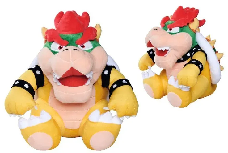 Simba Toys Super Mario - Super Mario Bowser Plüsch  27Cm