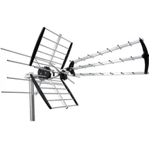 Maximum Games Maximum COMBO212, TV-Antenne Outdoor, SAT Spiegel - SAT Antennen, Schwarz, Silber,